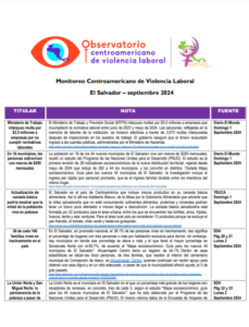 Lee más sobre el artículo Monitoreo de prensa El Salvador 2024