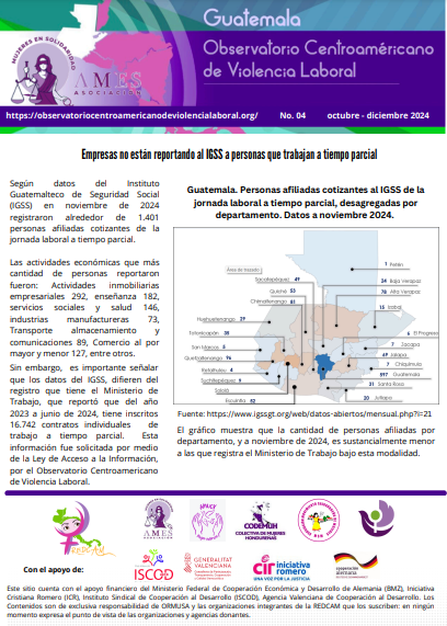 Lee más sobre el artículo Boletín No. 4 Octubre – Diciembre 2024