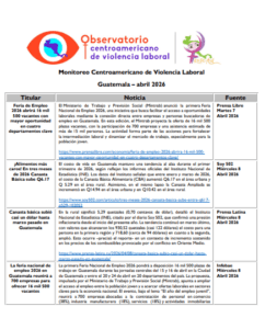 Lee más sobre el artículo Monitoreo de prensa Guatemala 2026