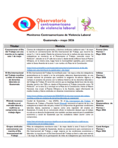 Lee más sobre el artículo Monitoreo de prensa Guatemala 2026